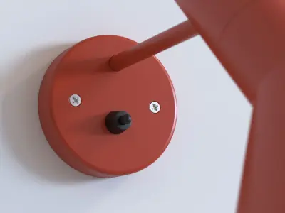 AJ Wall Lamp 3D model