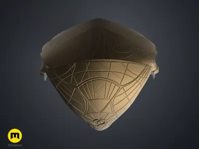 Serpent Guard Armor and Helmet 3D print model