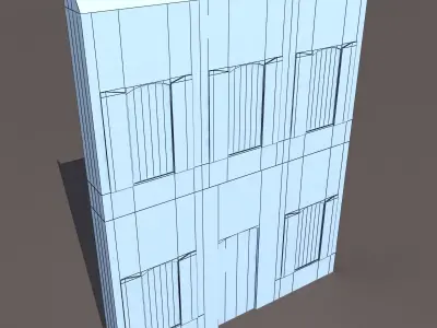 Apartment House 16 3D model