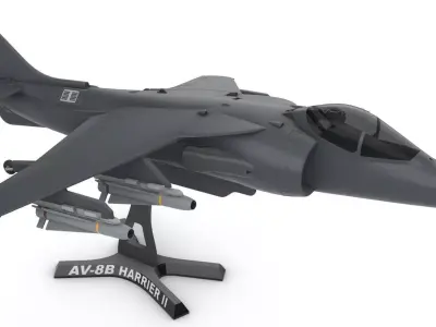 AV-8B Harrier II 3D print model