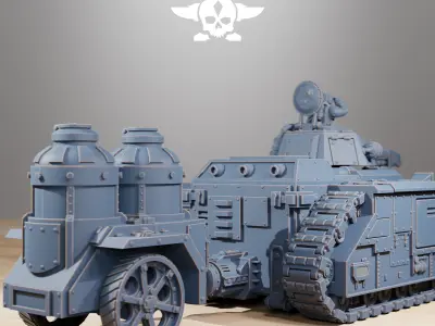 GrimGuard Flame Tank 3D print model