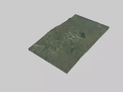 Blantyre City Low-poly 3D model