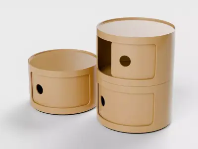 bedside cabinet 3D model