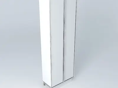Cabinet with two doors Free 3D model