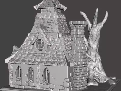 The Old Oak Nook 3D print model