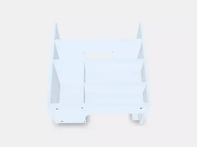 METOD Wall cb frm f b-in extractor hood Low-poly 3D model