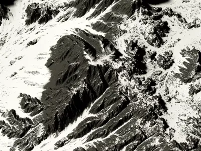 Mountains n21 3D model