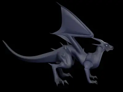 Lowpoly Dragon Pack