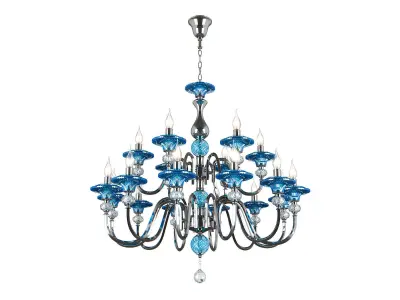 699184 Azzurro Osgona Chandelier 3D model