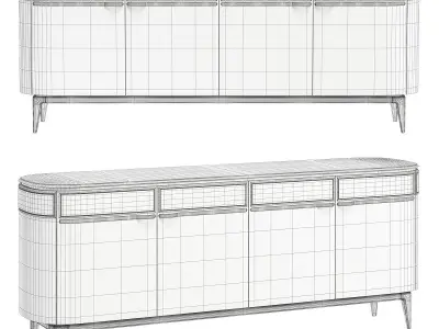 Antonelli Atelier JAGO SIDEBOARD Low-poly 3D model