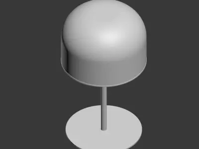 Fontana Fontana Arte Table Lamp  3D model