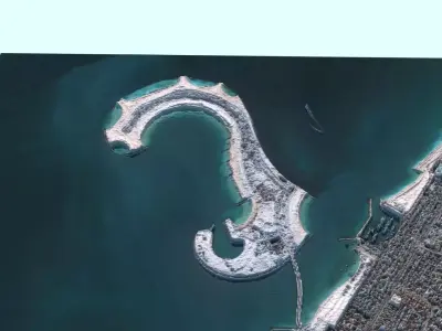 Jumeirah Bay Island 3D model