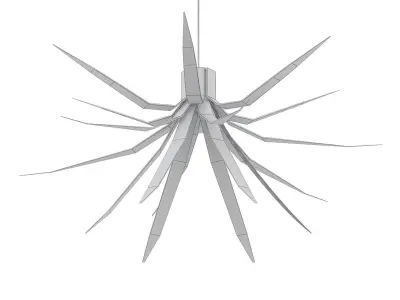 Iris Pendant 3D model