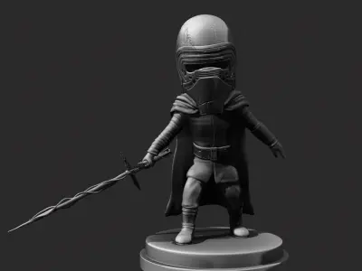 Kylo Ren 3D print model