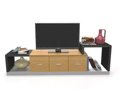 TV Stand Free 3D model
