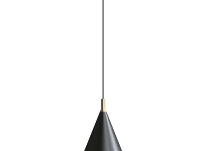 Dorothy Tall Cone Pendant 3D model