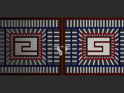 Gate 3D Model 3D model