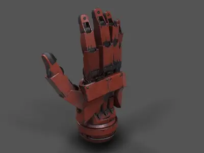 VR Hands - Robot Hand Low-poly 3D model