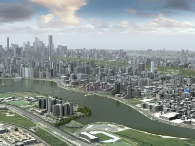 New York Central Park 3D model