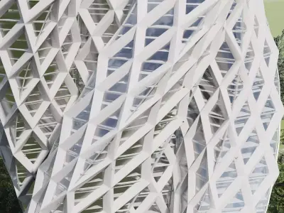 Future building 02 3D model