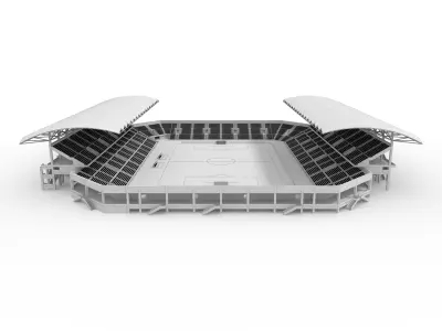 Soccer Stadium 03 3D model