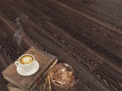 Parquet Kahrs 5 colors 3D model