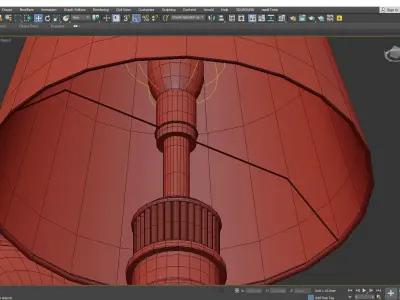  Rigdon Single Sconce Low-poly 3D model