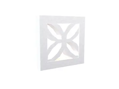 Breeze Block V2 001 Low-poly 3D model