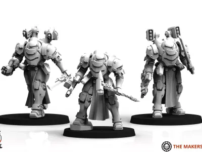 Daughters of War - War Suits 3D print model