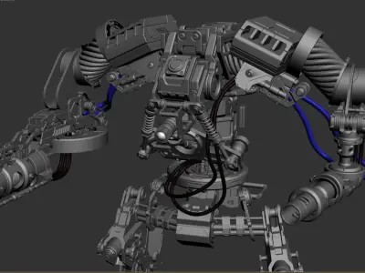 Mech Hard 3D model