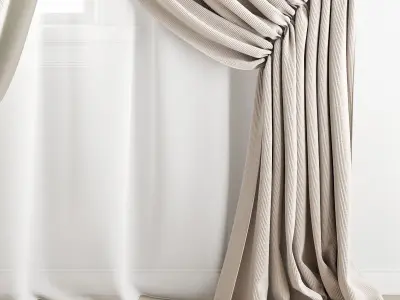 Curtain 381 3D model