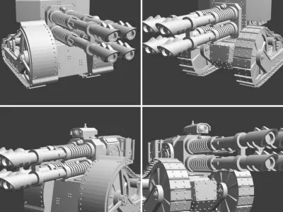 Renault Pattern Rapier Laser Destroyer 3D print model