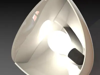 toillet lighting Free 3D model