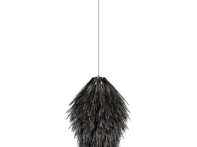 Aliexpress rattan pendant light 3D model