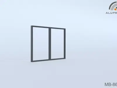 Aluprof MB-86-SI 002 W-0177 Free 3D model