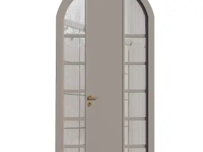 Entrance door set264 3D model