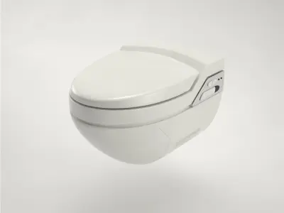 Pro - Toilet Gerebit 8000 Plus 3D model