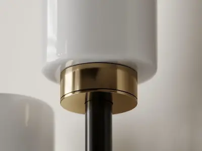 Farol Wall Light - Double by Bert Frank 3D model