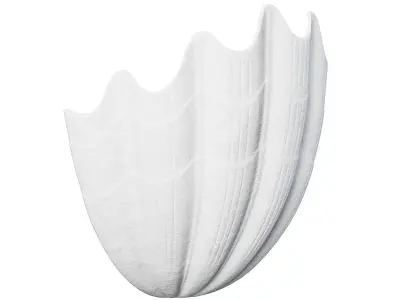 Plaster Shell Uplighter by Rose Uniacke 3D model