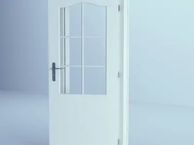 White Door 44 3D model