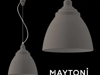 Pendant Lamp Pendant Bellevue P534PL-01GR Maytoni Modern Free 3D model