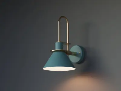Salena Modern Wall Lamp 3D model