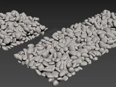 Stone Road 3D model