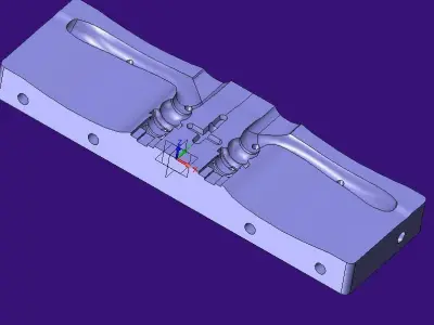 Door Handle Free 3D model