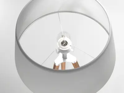 Tripod Stand Lamp 3D model