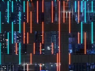 Sci-fi Spaceship interior 02 3D model