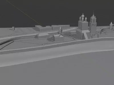Dovmontov City for 3D Printing 3D print model