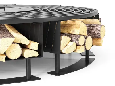 Fire Pit 02 3D model