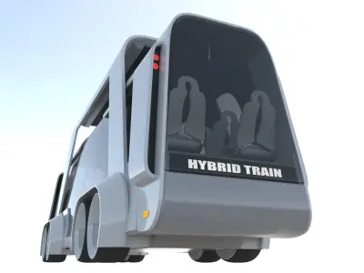  Sci-Fi Futuristic Future Bus 