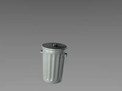 Dumpster trash can 3D model buy